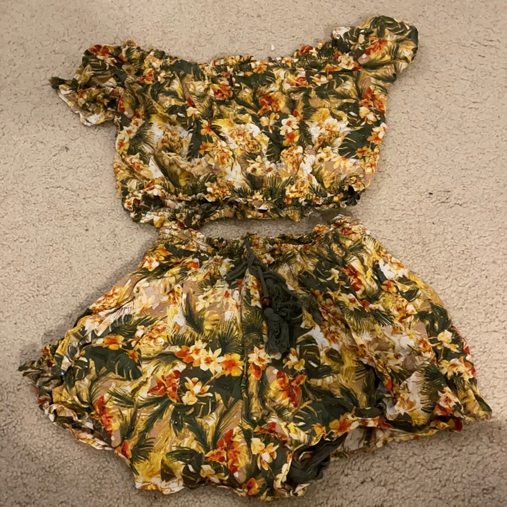Two piece set juniper blu